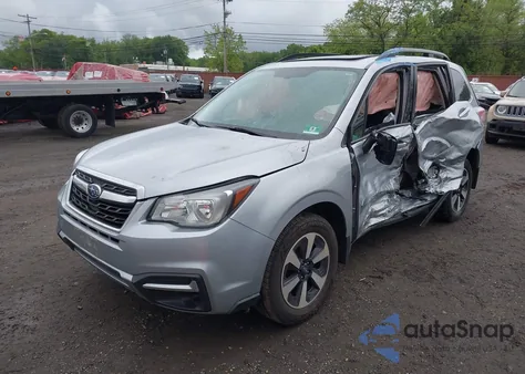 2018 Subaru Forester 2.5I Premium from USA, damaged, VIN JF2SJAEC3JH605195